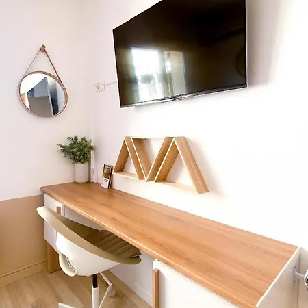 Climatisee 2 Lits - Proche Centre Tramway *